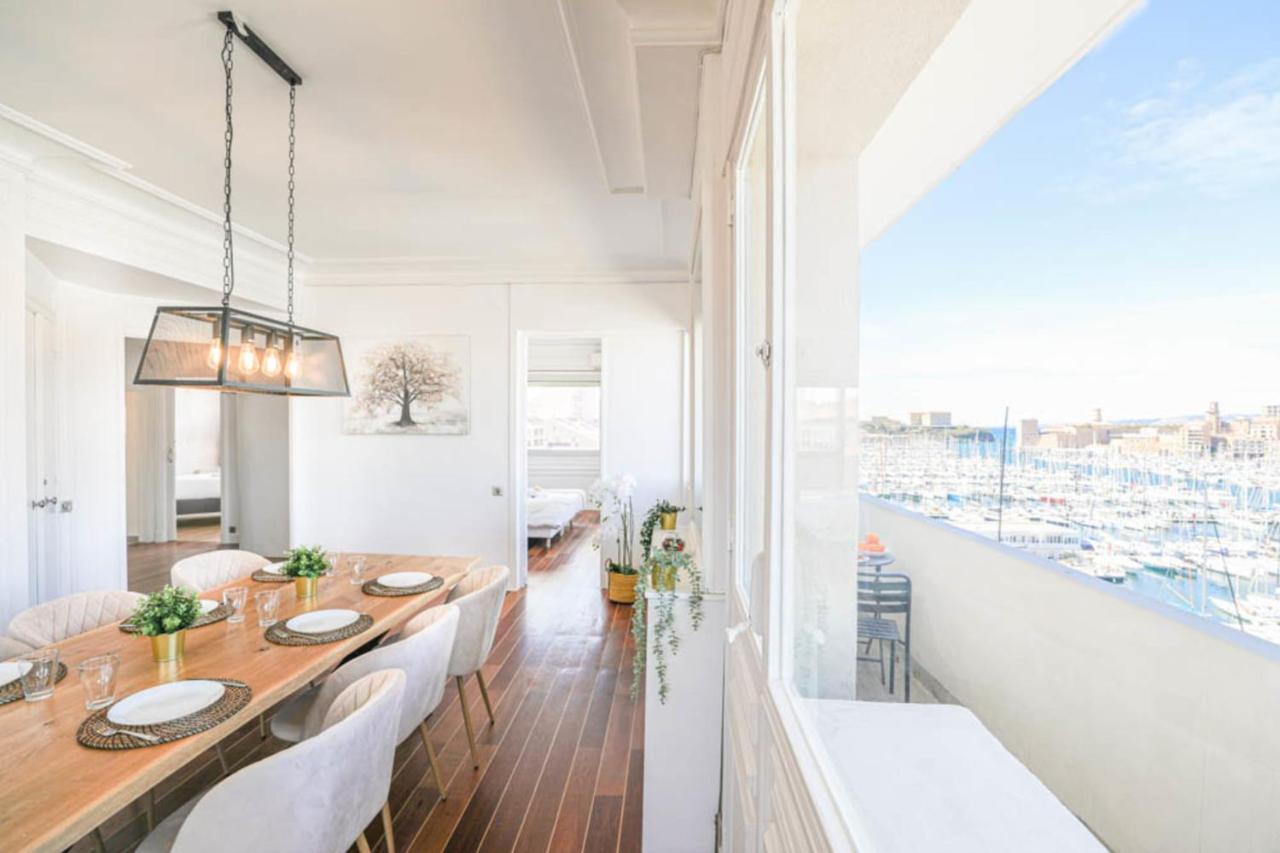 Apartamento Vieux-Port - Vue Exceptionnelle - 3 Ch Et Clim Marsella Exterior foto