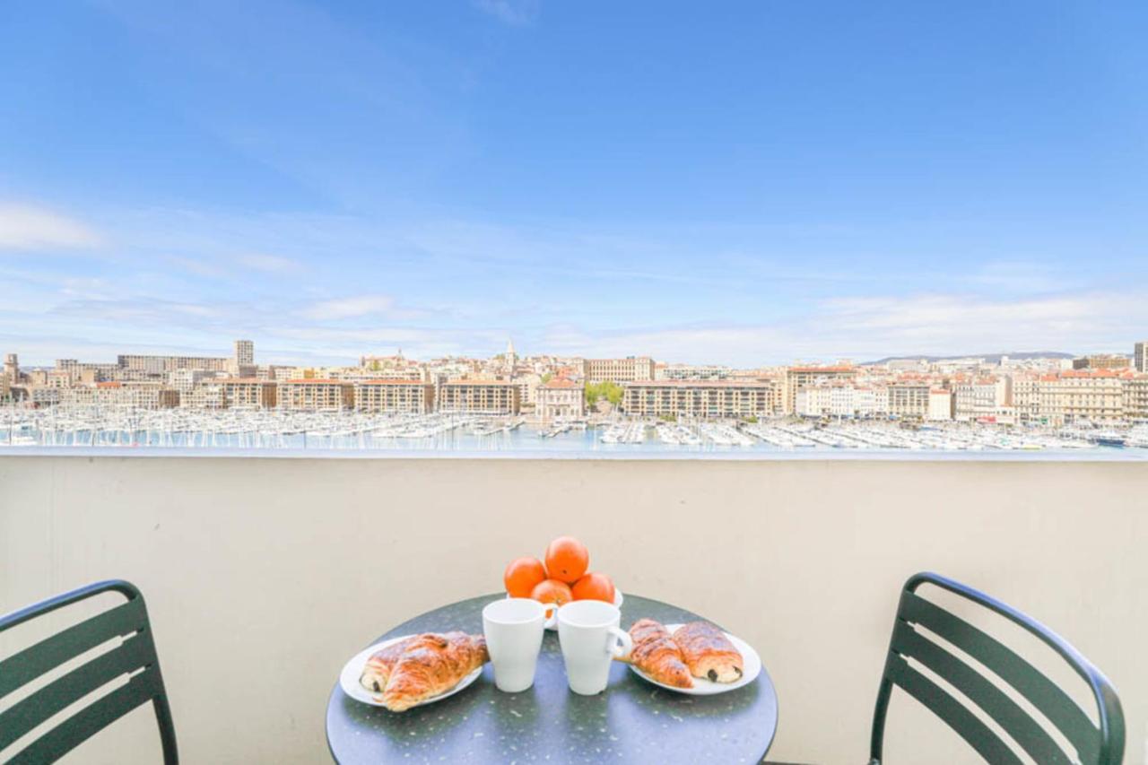 Apartamento Vieux-Port - Vue Exceptionnelle - 3 Ch Et Clim Marsella Exterior foto